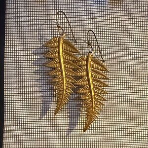 Gold Leaf Earrings